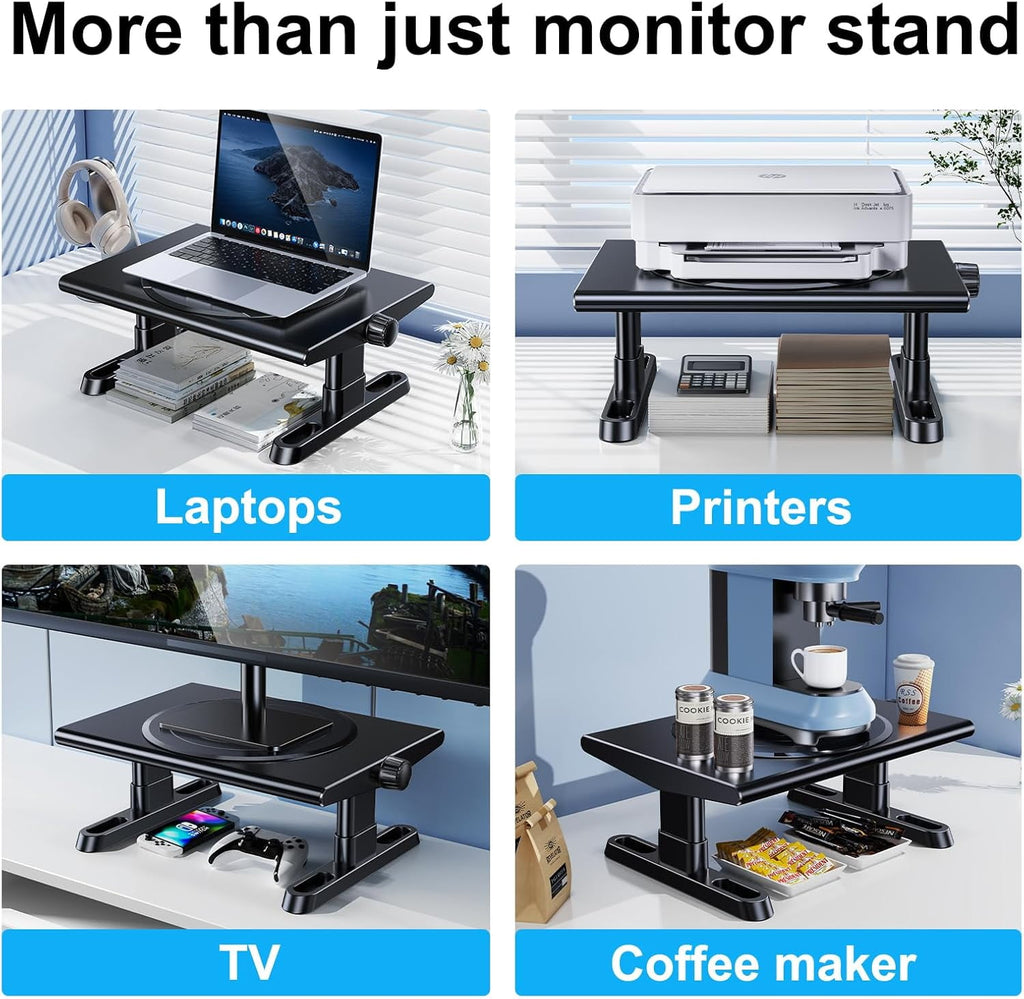 for Desk, 360 ° Rotation Freely Height Adjustable , 4.4-5.8 Inches, Ergonomic Mount, Desktop for Computer Laptop Prin... - Image 5