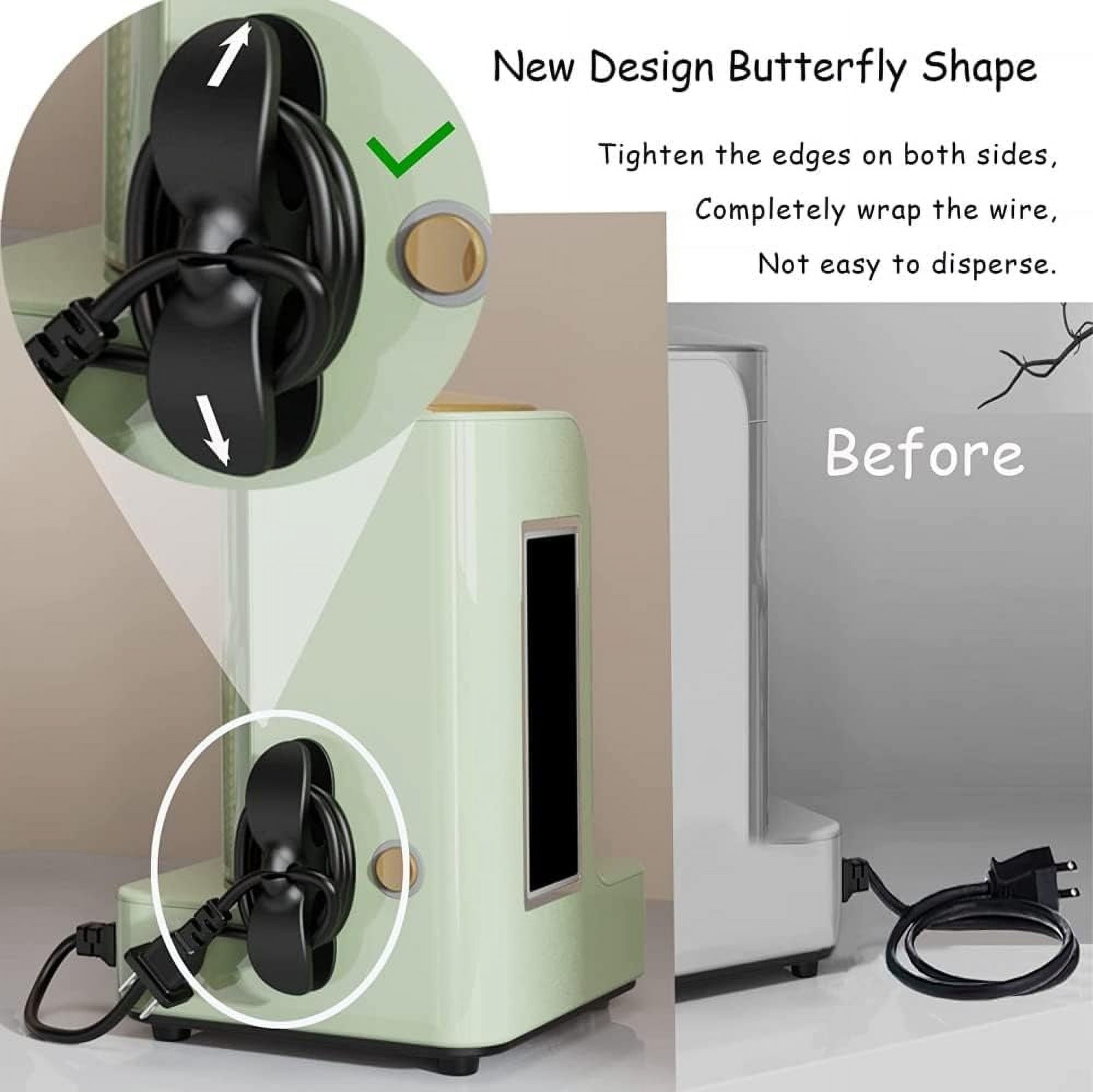 Cord Organizer for Appliances, Kitchen Appliance Cord Winder Cable Organizer, Cord Holder Cord Wrapper for Appliances... - Image 4