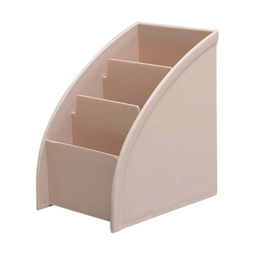 Cheers.US 3-Compartment Desktop Organizer, Beige - Image 2