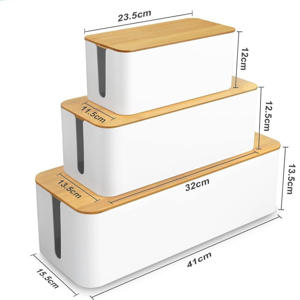 Box Desktop Organizers Construction with Routing Slots and Ventilation - Image 5
