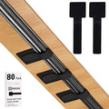 and Loop Cable Straps, Cable Management Under Desk, Self Adhesive Cable Ties, Reusable Wire Organizers for Cords, Adj...