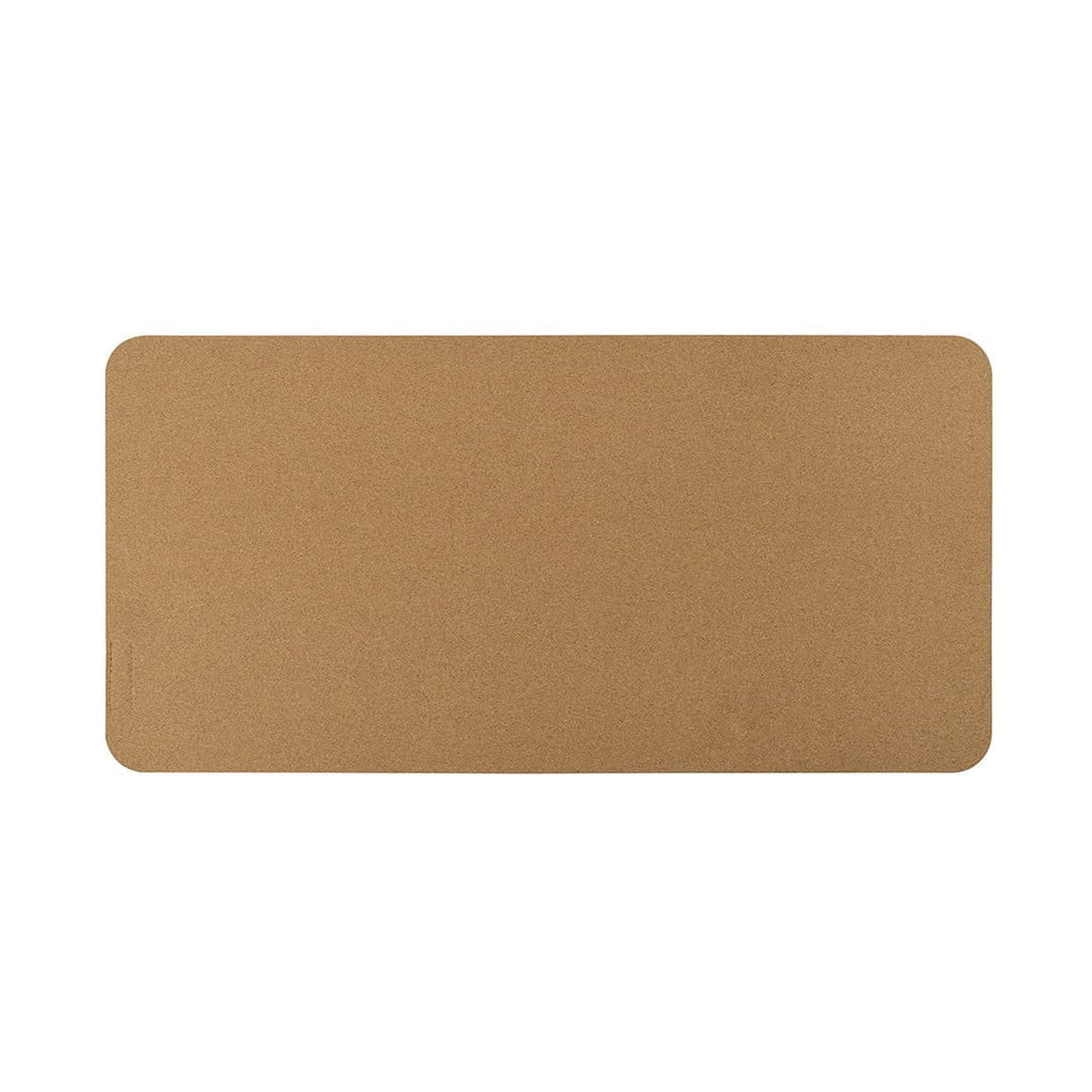 Desky Cork/Felt Desk Pad - Medium 24.4X11.8 Inches / Light Gray - Image 4