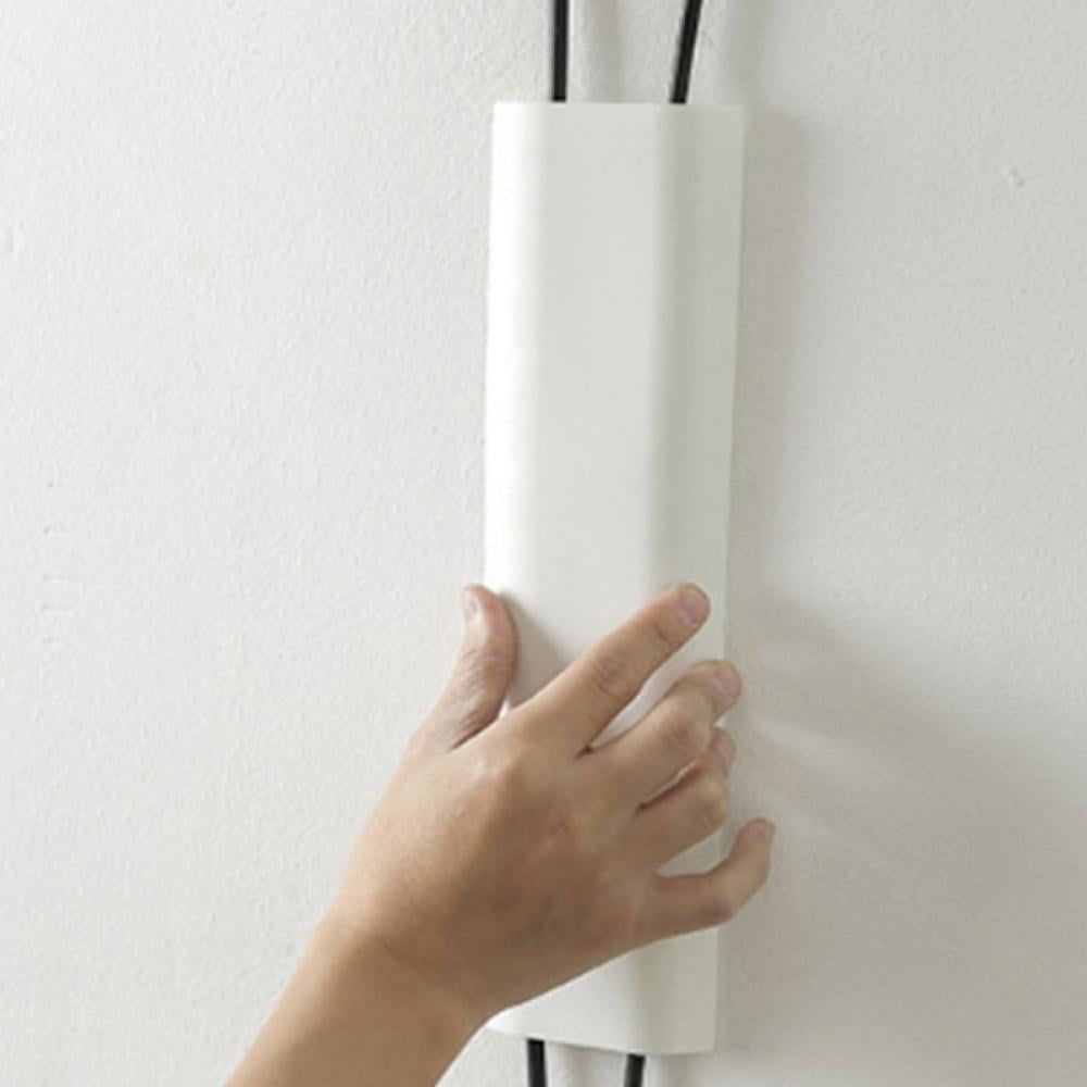 Self-Adhesive Wall Cord Duct Cover Cable Duct Ties Fixer Fastener Organizer Manager Holder Wire Storage Clip Home Office - Image 4
