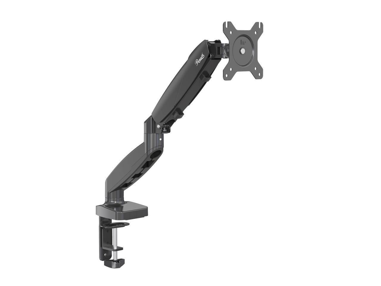 Rosewill Single Monitor Mount, 15 to 32 Inch Gas Monitor Arm, Adjustable Stand, Vesa Mount with Clamp and Grommet Base - Fits 4.4 to 19.8lbs - Image 3