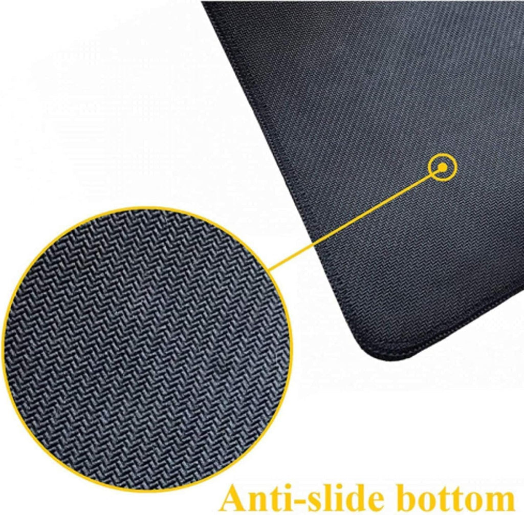 Large Mouse Pad Mat (35x17 in) Extended Gaming Mouse Pad with Non-Slip Rubber Base,Background Topographic Map Lines C... - Image 6