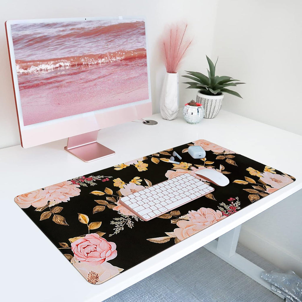 XXL Desk Mat, Gaming Mouse Pad Large, Office Desk Pads on Top of Desks with -Slip Base Long Mousepad Matt, Computer K... - Image 6