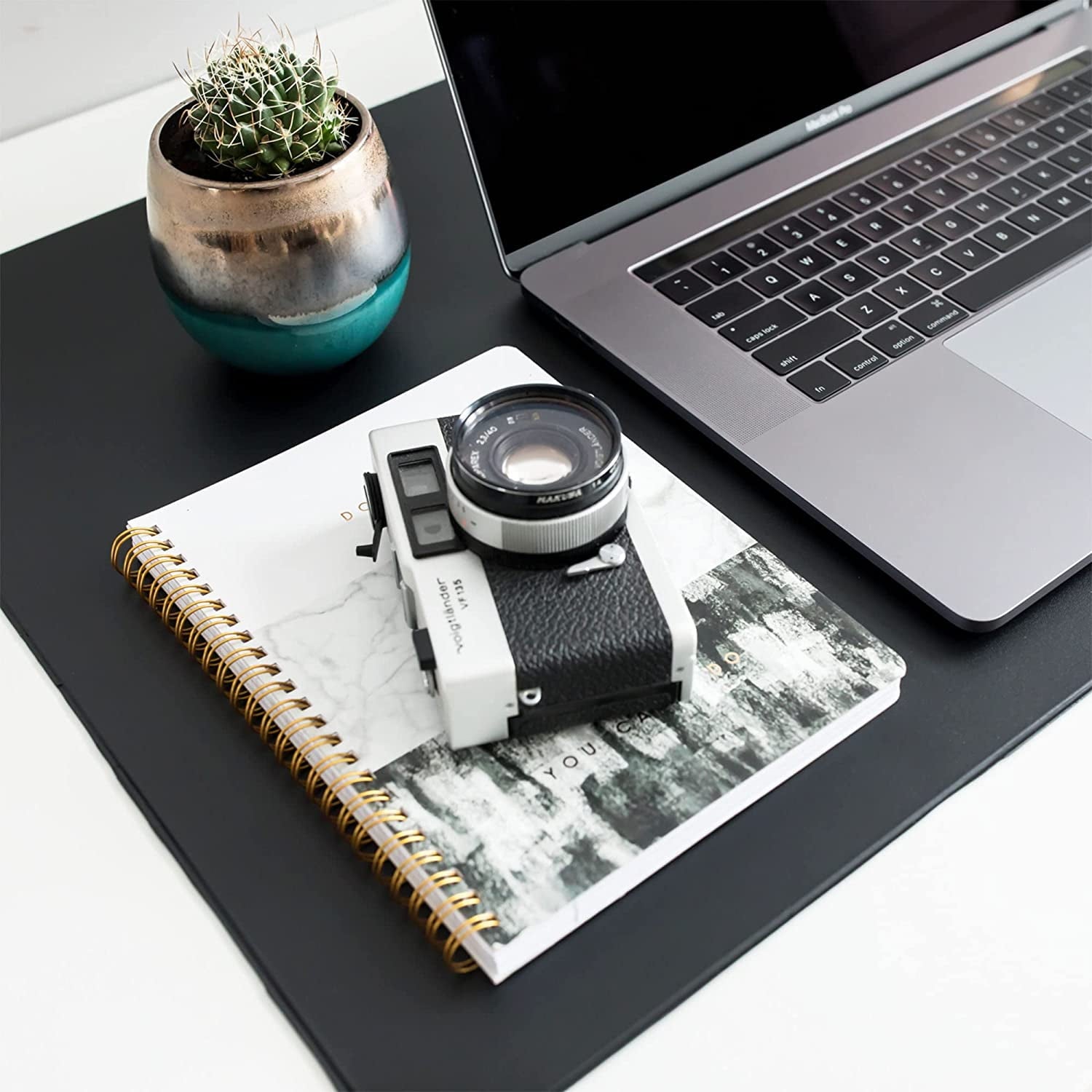 ZBRANDS // Leather Smooth Desk Mat Pad Blotter Protector 24 x 17 inches - Image 3