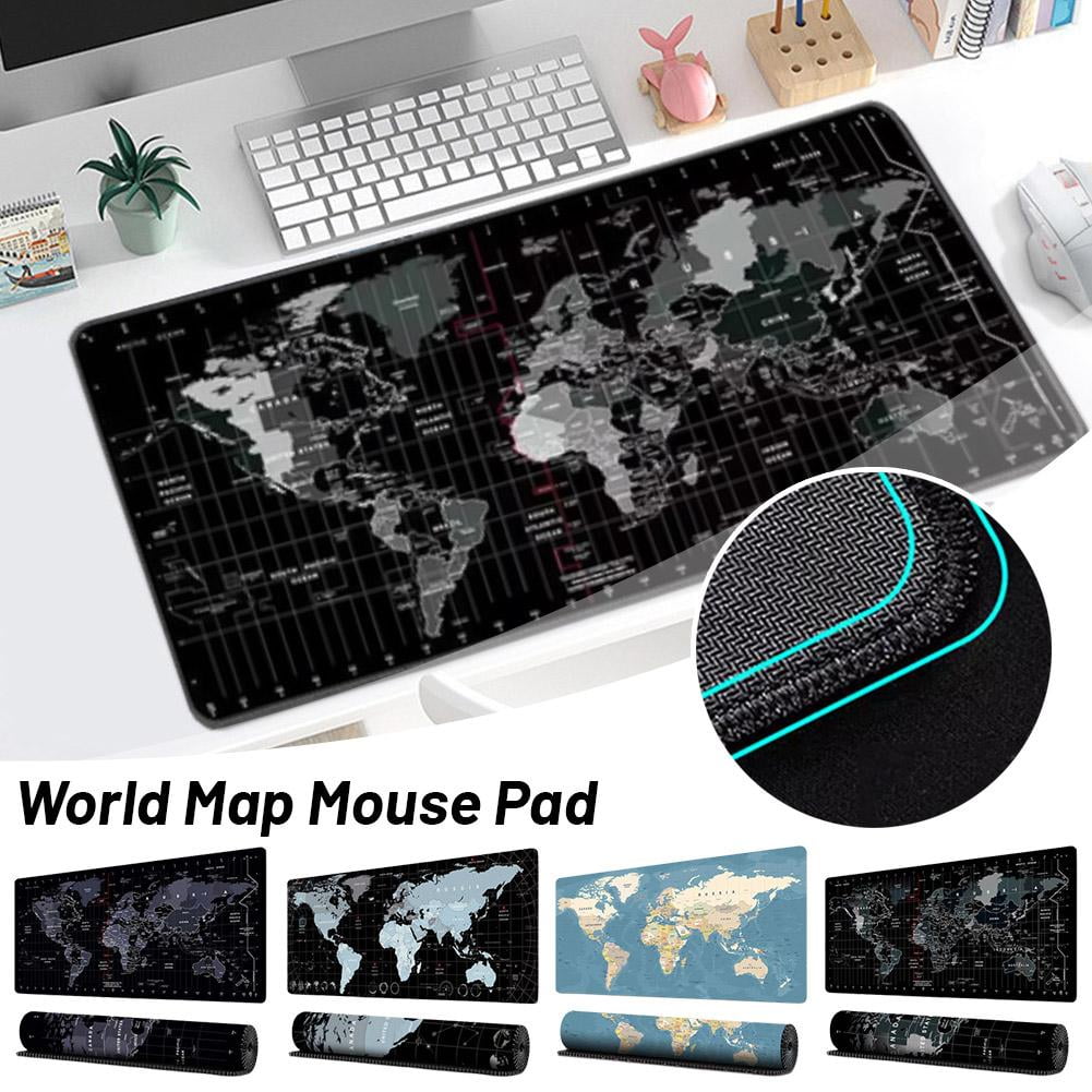 World Map Desk Pad | Extra Large Size for Keyboard & Mouse, Durable & Stain Resistant, Stylish Protection Pad for Office or Entertainment - Image 3