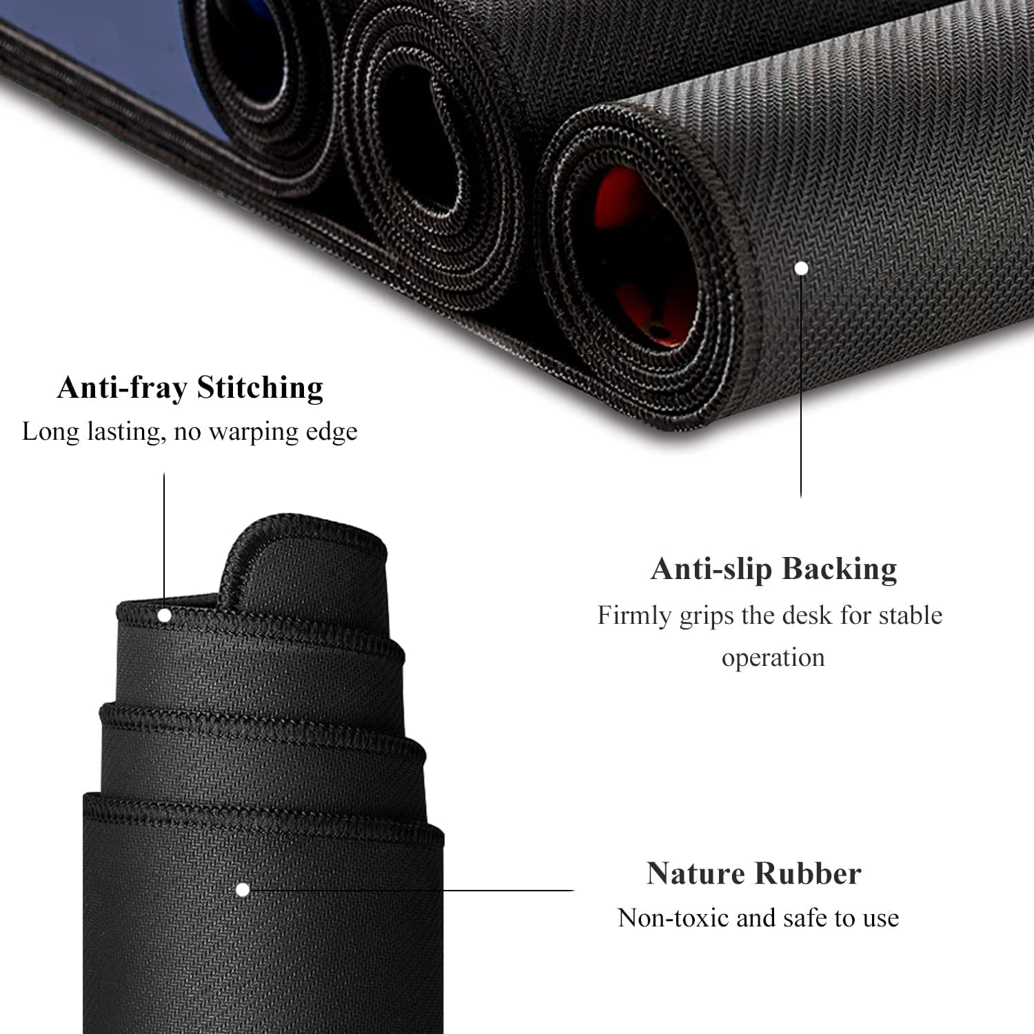 32" x 12" Extended Large Gaming Mouse Pad, top Decor Pad, Cute Men Women Office Supplies and Accessories, XL Mouse fo... - Image 5