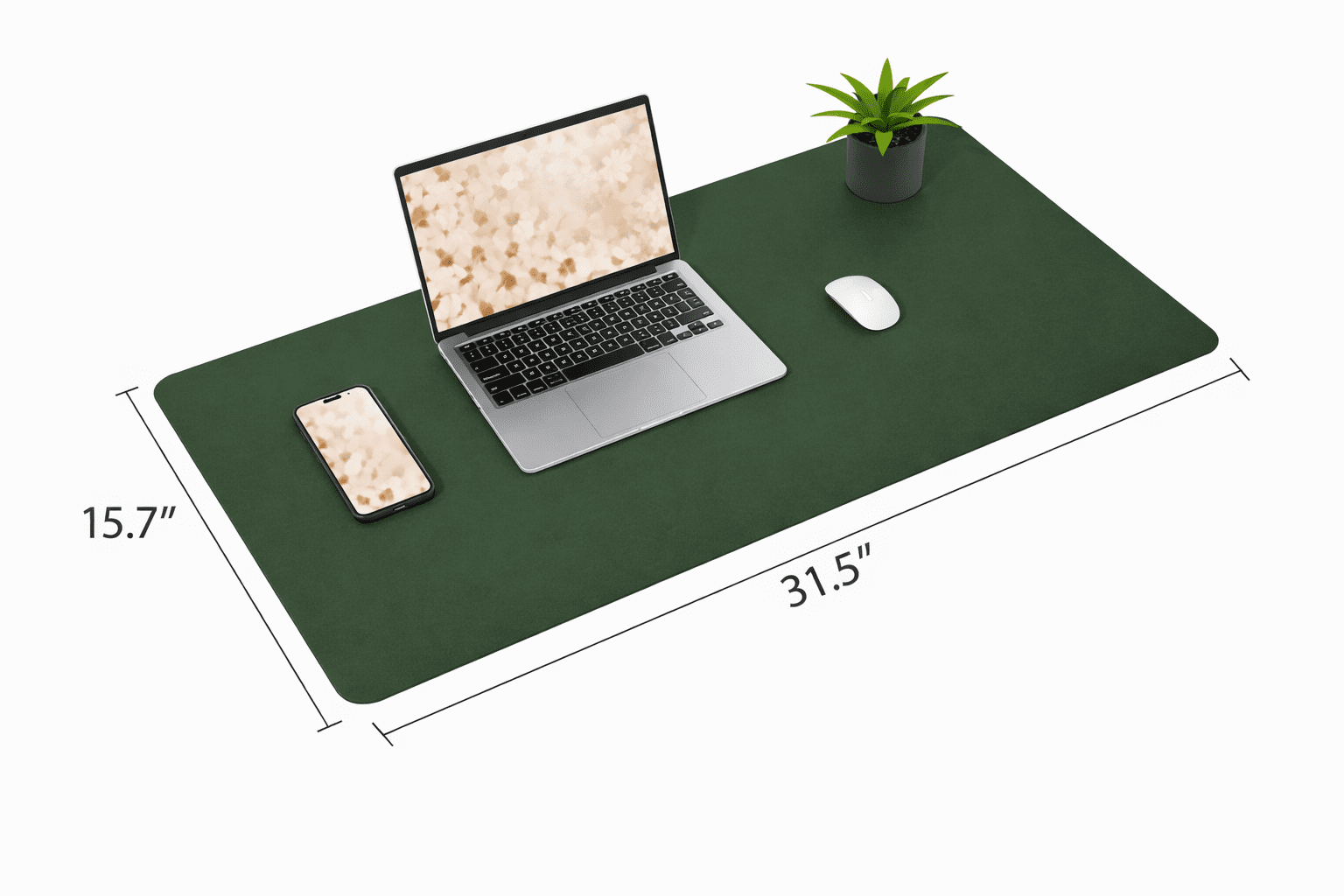 Large Desk Pad 31.5 x 15.7 Inch, Reversible PU Leather Desk Mat, Waterproof Mouse Pad for Office, Home & Gaming Desk-... - Image 6