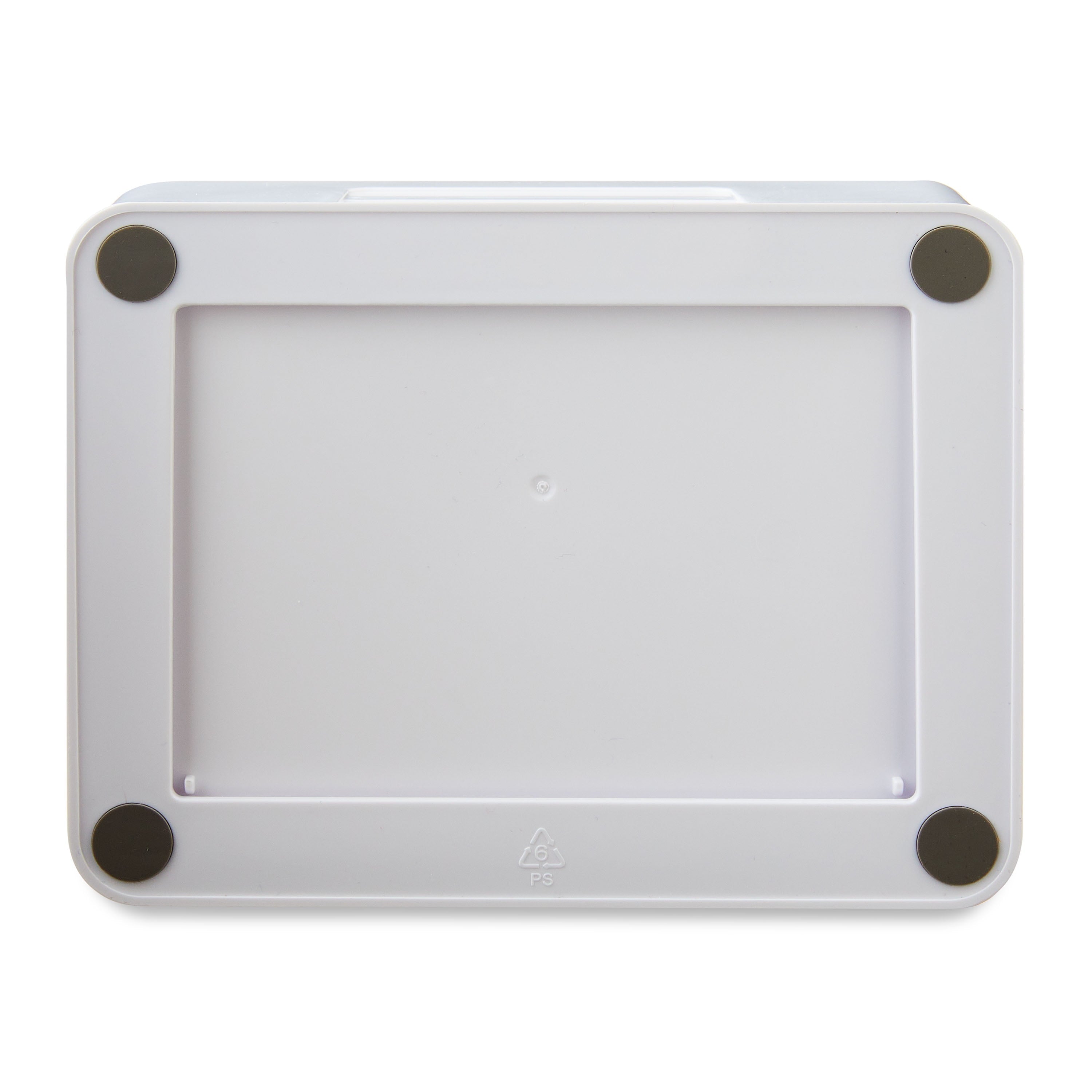 White Tall Organizer Plastic Desktop Organizer - Image 5