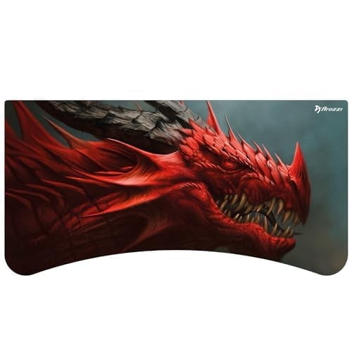 Arena Gaming Desk Mat, Full Surface Custom Desk Pad, Interchangeable, Water Resistant & Washable Computer Desk Mouse ...
