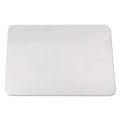 KrystalView Desk Pad with Microban, 36 x 20, Clear