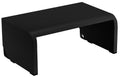 Bostitch Konnect Adjustable Monitor Stand Riser, 4 Height Adjustments, Built-In Cable Management, Rubber Feet - Black