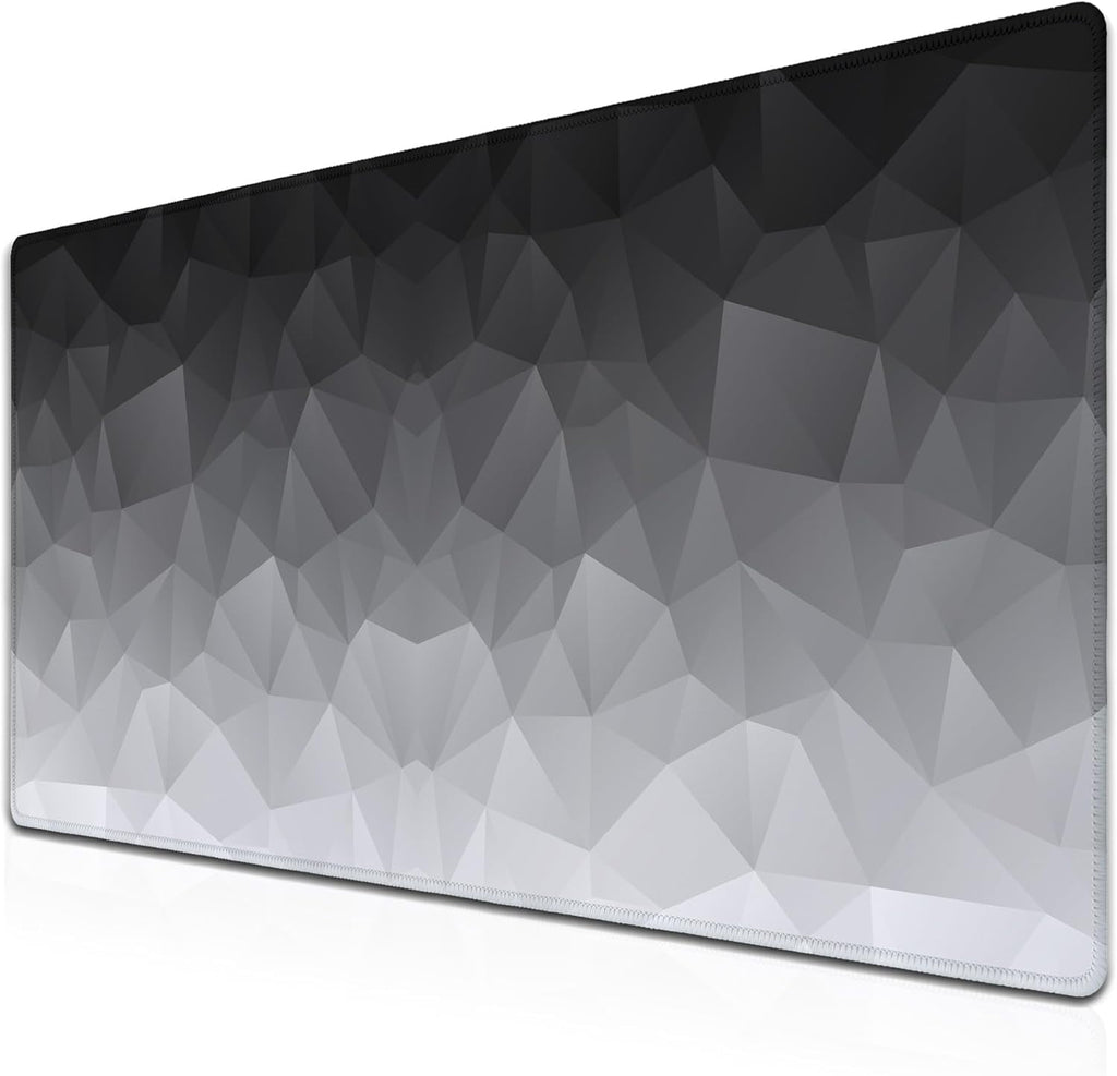 Computer Desk Mat XXL Mousepad Big Mouse Pad Gaming Desk Mats Office Pad Non-Slip Rubber Base Waterproof with Stitche...