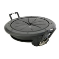 Speedy'Z Spring-Lock Cable Organizer Pass-Through Port (2 ID, Black)