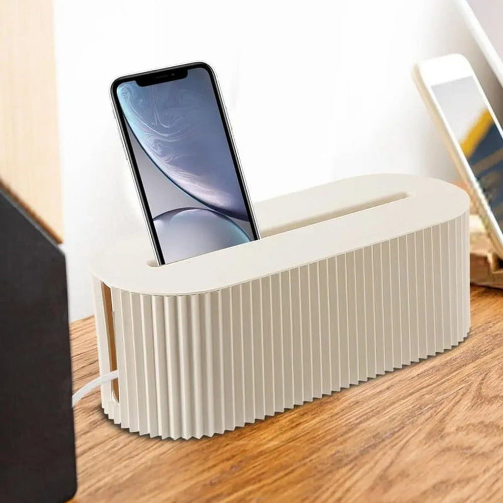 Cable to Hide & Conceal Power Strips Household Desk Cable Management Socket