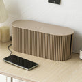 Cord Organizer Box Cable Management Box Large Cable Organizer Box Wires Cord Storage Power Cover Office Desktop for H...