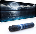 Desk Mat,Large Mouse Pad 35''''×15.6''''×0.12'''' XXL Extended Gaming Mouse Pad Mat with Non-Slip Base Stitched Eges ...