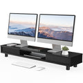 Fenge Dual Monitor Stand, 42.5inch Long Monitor Stands Riser for 2 Monitors
