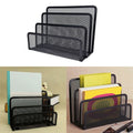 Mail Organizer Letter for Metal Mesh with 6 Vertical Upright Compartments