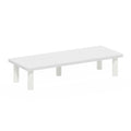 Furinno TURN-N-TUBE Monitor Riser Stand in White/White