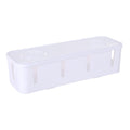Cable Management Box, Cable Organizer Box, Large And Medium Size, Cord Hider Box To Hide Surge Protector Cover On Des...