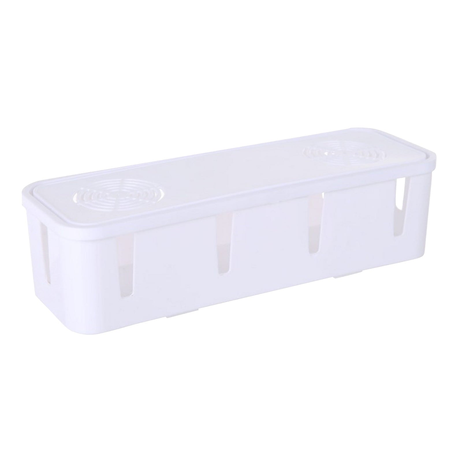 Cable Management Box, Cable Organizer Box, Large And Medium Size, Cord Hider Box To Hide Surge Protector Cover On Des...