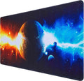 Gaming Mouse Pad, Extended Mouse Pad, XXL Large Big Computer Keyboard Mouse Mat Desk Pad with Non-Slip Base and Stitched Edge for Home Offic