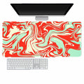 Gaming Mouse Pad - Large Mouse Pad with Non-Slip Base Stitched Edges, Desk Mat for Gamer, Office & Home