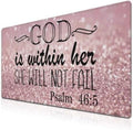 Gaming Mouse Pad Pink Desk Pad, XXL Mouse Pads Desk Decor for Girls Keyboard Pad, Oversized Mouse Pad Non-Slip Rubber...