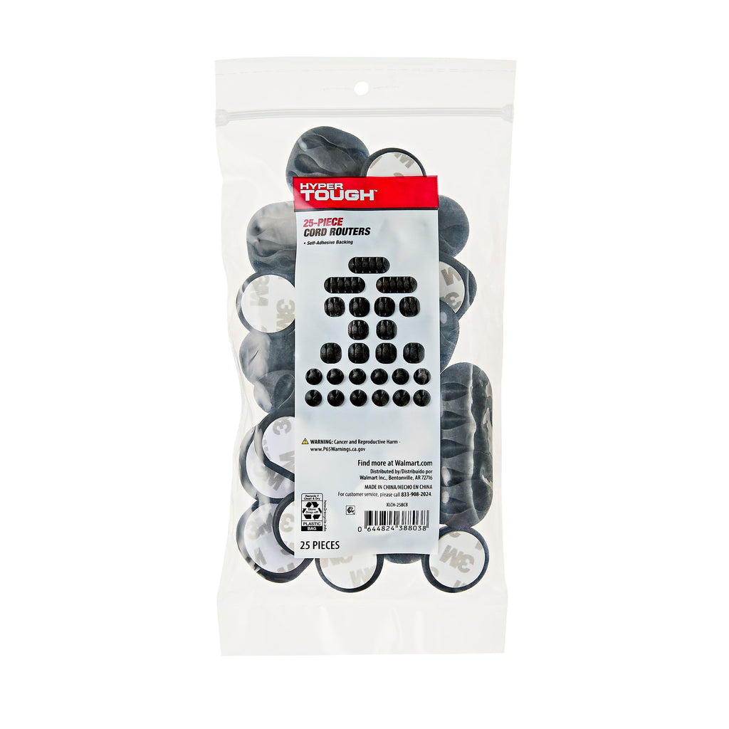 Multipurpose Cord Routers 25 Count