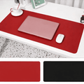 Large Desk Pad 31.5 x 15.7 Inch, Reversible PU Leather Desk Mat, Waterproof Mouse Pad for Office, Home & Gaming Desk-...