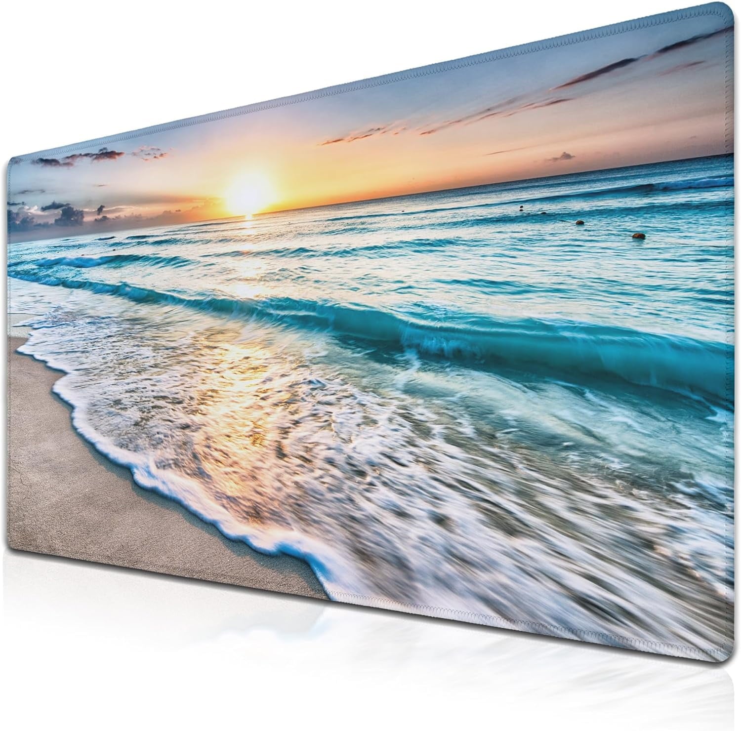 Keyboard Mats Desk Accessories Kit Gaming Mousepad Big Mouse Pads Pc Desk Mat Full Desk Mat Waterproof Non-Slip Rubber Base 35.4" X 15.7" fo