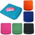 Office Mouse Pad with Wrist Support, Ergonomic Gaming Desk Mouse Pad, Fabric Base for Laptop