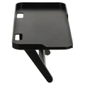 Black Adjustable Computer Monitor Stand with Spacious Storage and Easy Punch-Free Setup for Home Office
