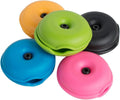 Cable Turtle Organizer Tangle Free Cord Reel Management Earbud Carrying Case Wire Shortener Keeper Wrap Winder, 4 Pac...