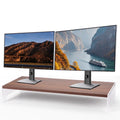 Marsrock Clearance Wood&Acrylic Computer Monitor Stand Desk Desktop Organizer Table For Home,Office Workspace,Laptop Riser,Printer,PC&TV Scr