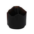 Meitianfacai Pencil Pen Holder for Desk, 6 Slots Desktop Organizer, Cute Pen Organizers Stationery Supplies for Office Home & Art Supply(Bla