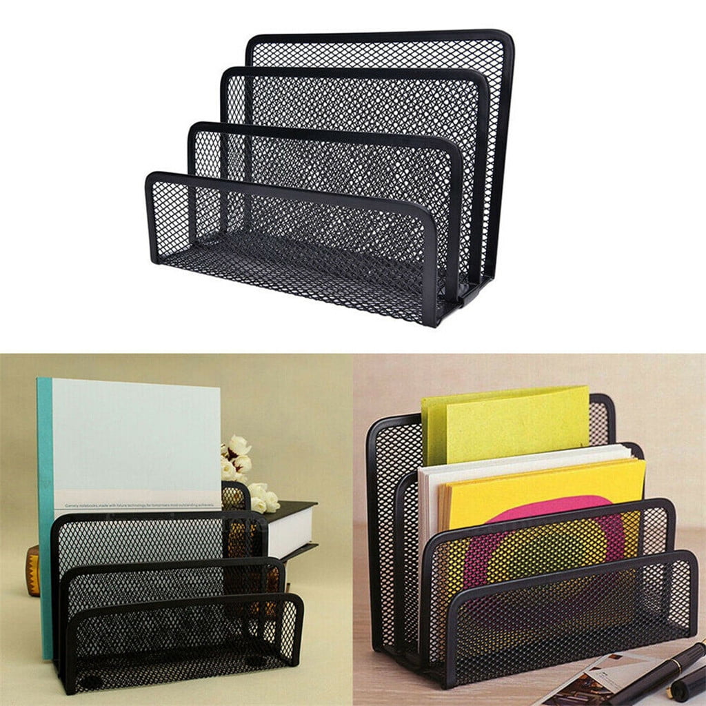 Mesh Desk Organizer with Drawer, Office Supplies Storage Caddy for Desk Accessories, Home Office Desk Organizer and Stationery Holder for Wo