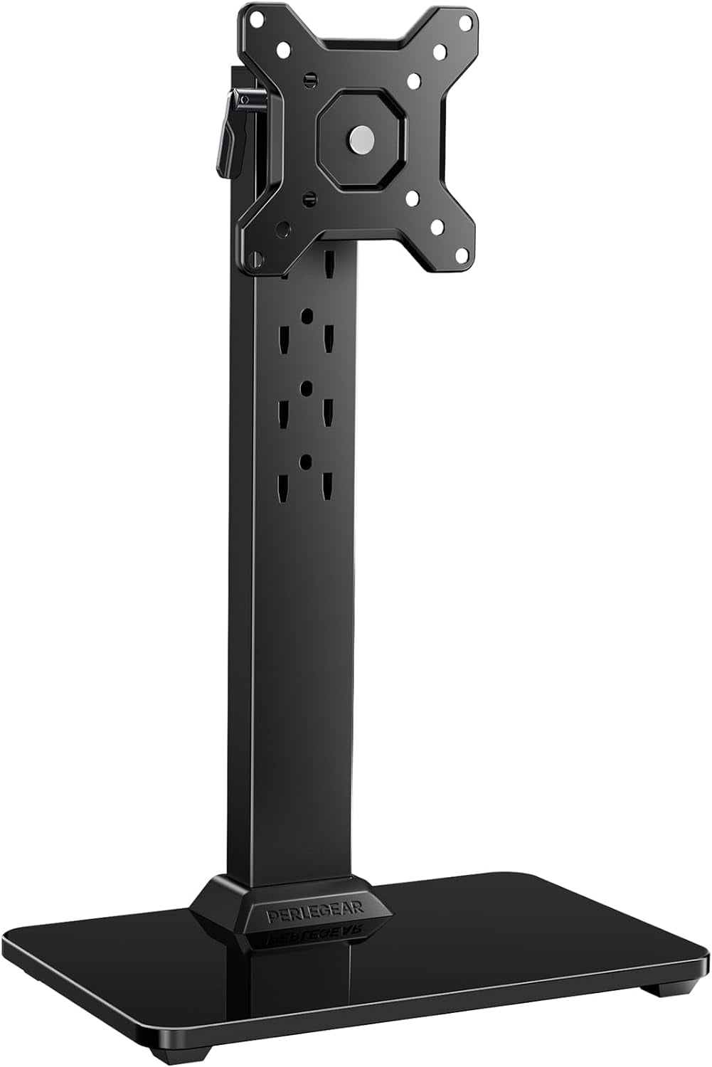 Mount for 13-34 inch Screens with 360 Degree Rotation, 5 Height Settings, Adjustable Desk Riser with Swivel and Tilt,...