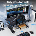 for Desk, 360 ° Rotation Freely Height Adjustable , 4.4-5.8 Inches, Ergonomic Mount, Desktop for Computer Laptop Prin...