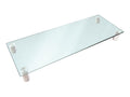 Multimedia Riser Desktop Monitor Stand - Clear Glass, Large 30.8 x 11 Inches - Collection