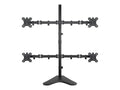 Quad Monitor Desk Stand | Fits 17-32 Inch Screens