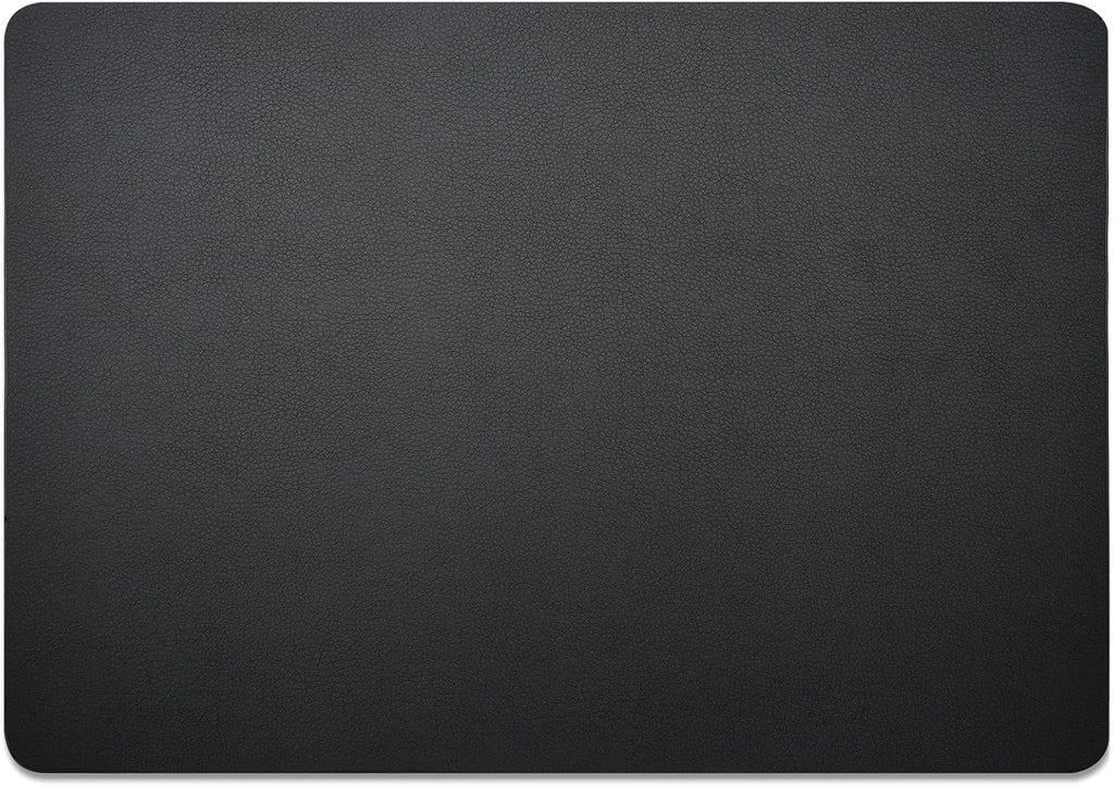 Leather Desk Blotter Pad 17 x 12 Inches, Flat, Non-Slip, Waterproof