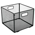 Metal Hanging File Folder Organizer, Stackable Desktop Document Storage Basket, Detachable Foldable Desk Organizer fo...
