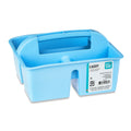 Plastic Caddy, Desktop Craft and Hobby Organizer, Sky Blue, 8-Pack
