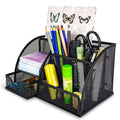 for Desk, Metal Mesh Stationary Desktop Organizer, Desktop Accessories storage