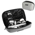 Tech Pouch, Charger Organizer, Cable Organizer Box, Holds Chargers, Cables, and Phones, Gray