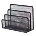 Ausyst Stationary Office Desk Organizer with 6 Compartments Drawer | The Mesh Collection Black Clearance